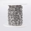 Tarnish Resistant 304 Stainless Steel Link Chains CHS-H009-21P-2