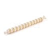12Pcs Ion Plating(IP) 304 Stainless Steel Open Cuff Rings RJEW-G312-03G-1
