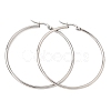 201 Stainless Steel Hoop Earrings SA-CBA4A0D-16P-F-4
