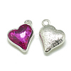 Alloy Glass Pendants PALLOY-T040-12mm-09-1