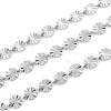 Tarnish Resistant 3.28 Feet Handmade 304 Stainless Steel Link Chains X-CHS-M004-11P-1