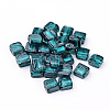 Handmade Silver Foil Lampwork Beads X-FOIL-S006-12x12mm-04-2