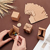 Square Folding Kraft Paper Jewelry Boxes CON-WH0089-47B-3