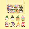 24Pcs 8 Styles Alloy Enamel Pendants ENAM-FS0002-80-8