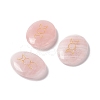 Natural Rose Quartz Healing Massage Palm Stones G-E579-03I-2