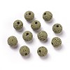 Unwaxed Natural Lava Rock Beads G-F325-8mm-A11-1