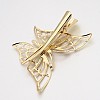 Iron Filigree Butterfly Alligator Hair Clip Findings X-PHAR-P001-03-2