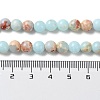 Synthetic Imperial Jasper Dyed Beads Strands G-D077-A01-01I-5