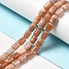 Natural Sunstone Beads Strands G-G980-25-2