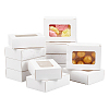 Rectangle Folding Paper Storage Boxes CON-WH0106-01B-03-1