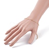 Brass Cable Chain Bracelet for Women BJEW-JB07898-3