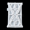 Valentine's Day Sandglass with Couple DIY Wall Decoration Statue Silicone Molds LS-SIL-F007-11-4