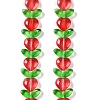 Transparent Glass Beads Strands GLAA-B021-04C-1