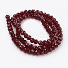 Glass Beads Strands GLAA-K027-04A-2