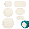 12Pcs 6 Styles Wood Basket Bottom DIY-NB0014-09-1