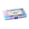 Baking Paint Crackle Glass Beads CCG-X0011-01-8mm-4