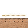 Rack Plating Brass Chain Extender KK-A229-19G-3