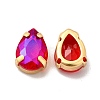 Moonlight Effect Teardrop Sew on Rhinestone GLAA-P055-03B-G04-2