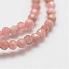 Natural Rhodochrosite Beads Strands G-P270-2mm-17-4