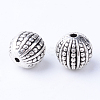 Tibetan Style Alloy Beads X-TIBE-Q063-102AS-RS-1