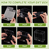 Transparent PVC Box CON-WH0084-97A-4