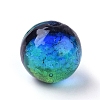 Handmade Silver Foil Glass Lampwork Beads X-LAMP-P051-M02-10mm-2