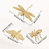 3Pcs 3 Styles Brass Display Decorations for Home Desktop Decoration DJEW-DR0001-07-2