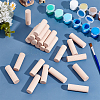 100Pcs Beech Wood Craft Sticks DIY-NB0014-58-4