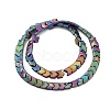 Synthetic Non-magnetic Hematite Beads Strands G-P545-I02-01B-2