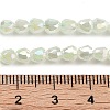 Electroplate Glass Beads Strands EGLA-D030-J4mm-B05-5