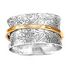 Retro Rotatable 304 Stainless Steel Finger Rings FS-WG84C22-24-1