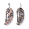 Natural African Opal Pendants G-I314-01P-08-2