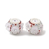 Flower Style Resin Rhinestone Beads CLAY-NH0003-05S-04-1