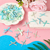 Handmade Polyester Bowknots Ornament Accessories AJEW-TAC0014-11B-6