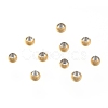 Ion Plating(IP) 304 Stainless Steel Spacer Beads STAS-L222-42A-G-2
