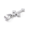 Non-Tarnish 304 Stainless Steel Pendants STAS-L216-30P-2
