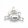 Rack Plating Brass Spring Ring Clasps X-KK-D399-C-S-NF-1