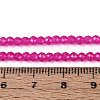 Imitation Jade Glass Beads Strands GLAA-T028-3mm-11I-2