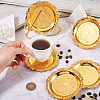 6Pcs Iron Tray AJEW-MB0001-17-9
