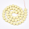Spray Painted Non-magnetic Synthetic Hematite Beads Strands G-T116-03C-02-2