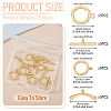 10Pcs 2 Styles Brass Toggle Clasps FIND-TA0008-44B-3