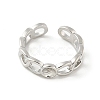 Brass Cup Peg Open Cuff Ring Settings KK-G518-02P-03-2