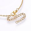 304 Stainless Steel Jewelry Sets SJEW-H137-25G-5
