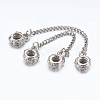 Alloy European Beads BSACH264-2