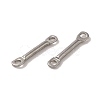 Non-Tarnish 304 Stainless Steel Connector Charms STAS-Q323-04B-P-2