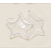 Christmas Star Pendant Decorations AJEW-WH0020-18-2