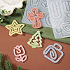 2Pcs 2 Styles Paperclip Silicone Molds DIY-TA0015-09-7