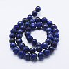 Natural Lapis Lazuli Beads Strands G-P348-01-4mm-2