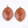 Natural White Jade Pendants G-T112-16F-2