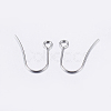 Tarnish Resistant 304 Stainless Steel Earring Hooks STAS-P162-13P-A-2